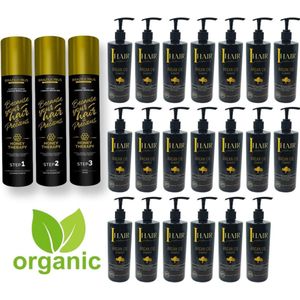 Honey Therapy Brazilicious 3 x 1000 ml + 10 X Shampoo 300 ml+ 10 Conditioner 300 ml Na Behandeling