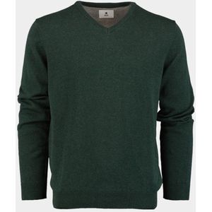 Bos - Pullover - Groen - 100% Katoen - V-hals - 528100CCT-13/795