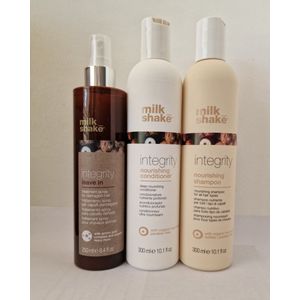 Milk Shake Integrity Trio Shampoo 300ml + Conditioner 300ml + Leave-In Spray 250ml