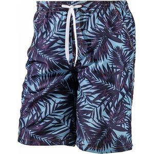 Beco Zwemshort Heren Polyester Zwart/lichtblauw Maat S