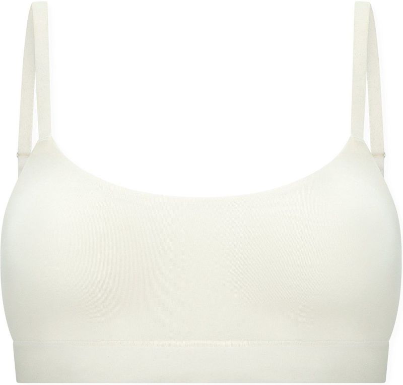 Schiesser - Bustier - Unique Cotton - Beha Vrouwen - wit