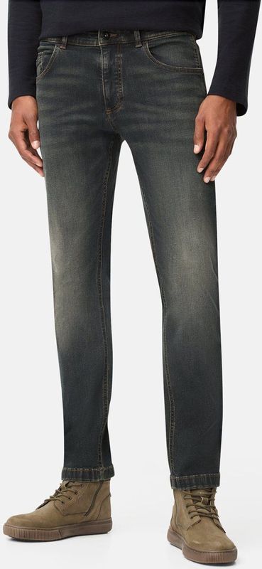 camel active - fleXXXactive® - 5-Pocket Slim Fit Broek - Sepia Bruin