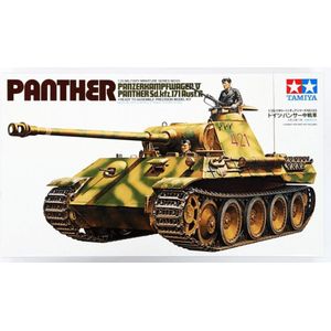 1:35 Tamiya 35065 WWII Ger.SdKfz.171 Panther A Plastic Modelbouwpakket