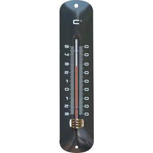 Metalen thermometer voor binnen en buiten 30 cm