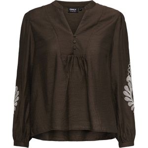 Only - Onlkana 78 - Blouse - Bruin