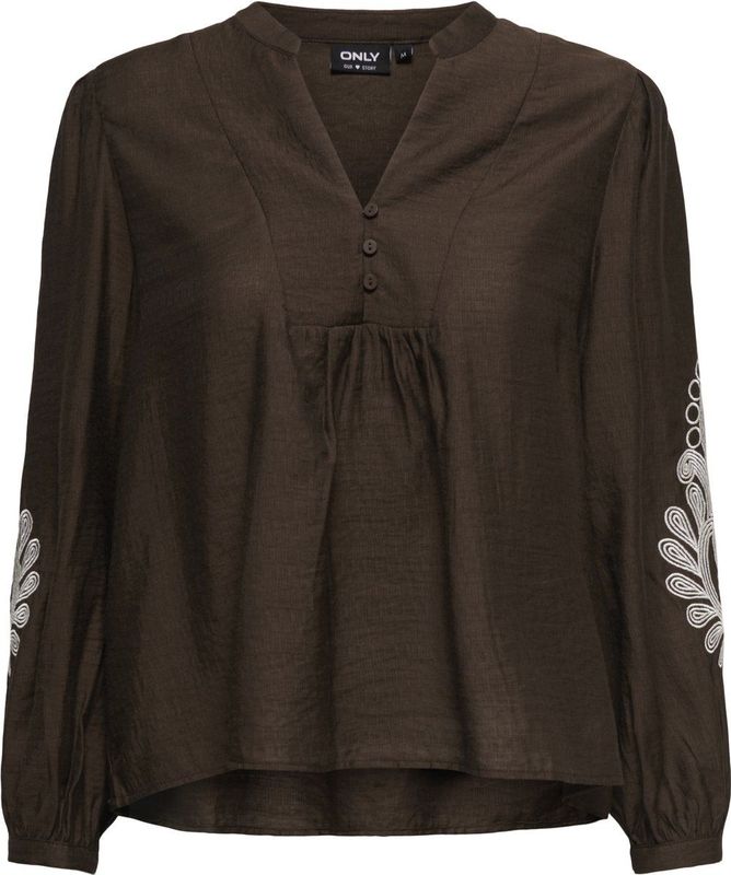 Only - Onlkana 78 - Blouse - Bruin