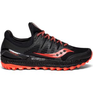 Saucony Xodus ISO 3 Sportschoenen - Maat 41 - Mannen - zwart/rood