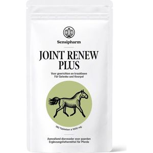 Sensipharm Joint Renew Plus Paard - Gewrichten en Kraakbeen Voedingssupplement bij Artrose, Artrtis, Glucosamine - 180 Tabletten à 1000 mg