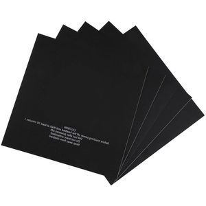 5 Stks 220x220mm 3D Printer Buildtak voor Flashforge Adventurer 4 - Verwarmde Bed Plaat Afdrukken Stickers