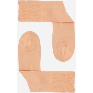 Luxe Bamboe & Katoenen Sokken | Naadloos & Superzacht | Zalmkleur