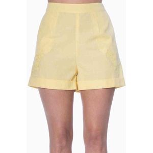 Dancing Days - FLORAL DAYS Korte broek - XS - Geel