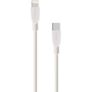 Mobiparts Apple Lightning to USB-C Kabel 2A 1m - Wit