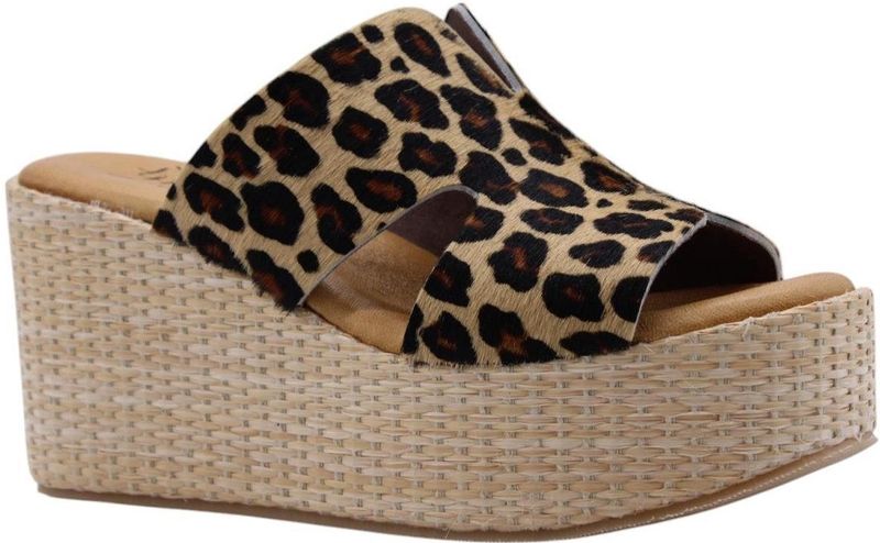 E Mia - Schoenen - Leopard Print - Vrouwen - Maat 39 -