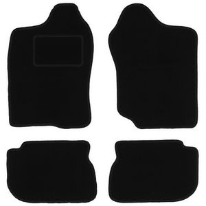 Zwarte veloursmatten voor: Suzuki Jimny SUV (1998-2007)