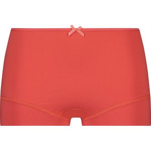 RJ Bodywear Pure Color dames short - koraal - Maat: S