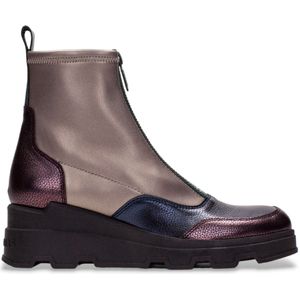 Hispanitas - Enkellaarsjes - Brons - Leren met Sleehak