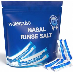 Neusspoelzout Set met 120 Zakjes voor Neusirrigatie en Sinusreiniging
