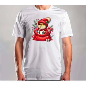 Kerstcapy - T Shirt - MerryChristmas - ChristmasVibes - Funny - Sarcasm - VrolijkKerstfeest - Kerstmis - Grappig - Sarcasme - Capybara - Capy