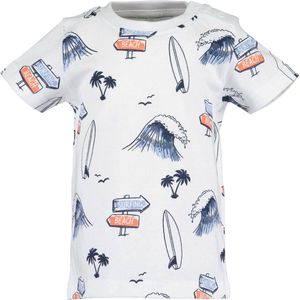 Blue Seven - Jongens shirt - Wit - Maat 80
