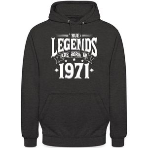 Legenden Worden Geboren In 1971 50ste Verjaardag Hoodie unisex