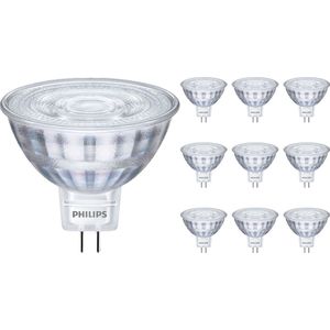 Voordeelpak 10x Philips Corepro LED Spot GU5.3 MR16 4.4W 390lm 36D - 840 Koel Wit | Vervangt 35W