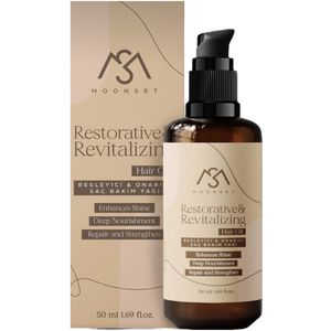 Moonset Hair Care Oil - Herstellende verzorging met kruidenoliën en vitamine E - 50 ml