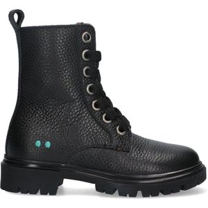 BunniesJR 224884-589 Meisjes Biker Boots - Zwart - Leer - Veters