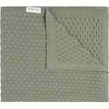 Baby's Only Gebreide wiegdeken - Baby deken Sky-Chunky - Dekentje voor jongens en meisjes - 0.7 TOG - 70x95 cm - Urban Green