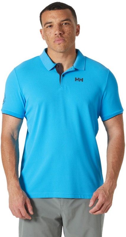 Helly Hansen Ocean 2.0 Korte Mouw Poloshirt Blauw XL Man
