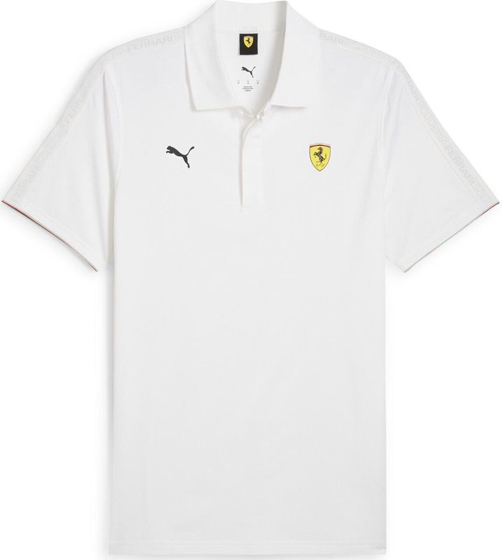 PUMA - Scuderia Ferrari Race - Sportshirt - Zwart - Gerecycled Materiaal