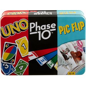 Mattel Games UNO Bundle Collector Bewaarblik - Kaartspel