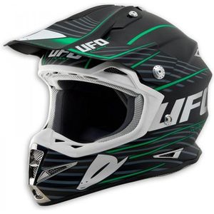 ufo groen off-road enduro crosshelm maat xl voor mannen vrouwen ufo0107k-004 nieuw
