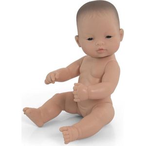 Miniland Babypop Aziatisch Meisje 32 Cm Blank