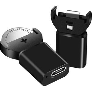 Compacte USB-C LIR Knoopcel Batterijoplader - Geschikt voor LIR2032 & LIR2025 - 40mA max - Knoopcel lader-1 Stuk