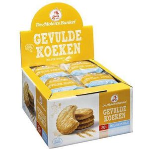 De molen gevulde koeken 50gr | Doos a 30 stuk