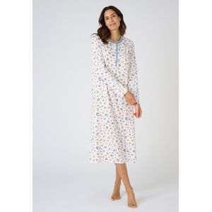 Damart - Nachthemd warme schouders Thermolactyl - Blauw - 38-40 (S)