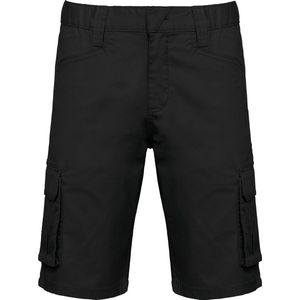 WK. Designed To Work Eco-friendly heren bermuda met meerdere zakken WK713 - Black - 3XL