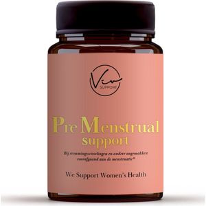 Viv Supplements - Pre Menstrual Support - Menstruatie Supplement - Monnikspeper - Rhodiola