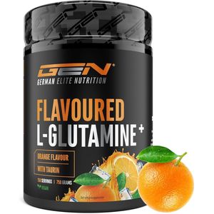 L-Glutamine Poeder - Orange - 750 g - Gearomatiseerd met Extra Taurine