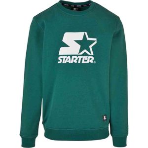 Starter Black Label - Logo Crewneck sweater/trui - M - Groen