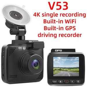 V53+ - Auto Dash Cam - 4K - Dual Lens - Ingebouwde GPS - Wifi