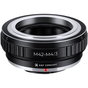 K&F Concept M42-M43 high precision adapter - M42 lens op Micro Fourthirds M4/3 camera