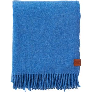 Klippan - Plaid - True Blue - Eco Wollen Deken - 130x180 cm