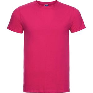 Russell Heren Slank T-Shirt met korte mouwen (Klassiek rood)