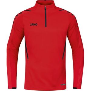 Jako - Ziptop Challenge - Rode Longsleeve Kids-140