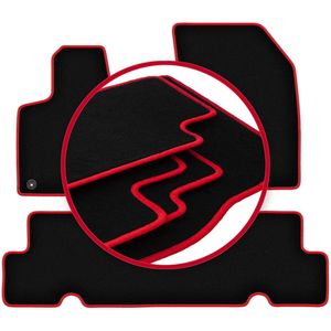 CARLUX-RED automatten voor: Citroen C4 Grand Picasso II minivan (2013-)