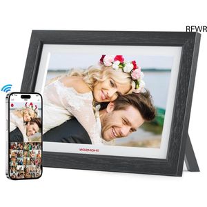 RFWR® Digitale Fotolijst 10,1 Inch met Wifi en 1280 x 800 HD Touchscreen