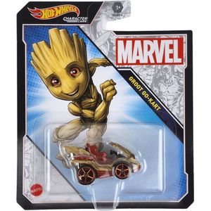 Hot Wheels Marvel Groot Go-Kart - 7 cm - Schaal 1:64 - Spaar ze allemaal