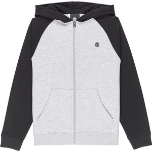 Element Icon Embroidery 2tone Sweatshirt Met Rits Grijs 14 Years Jongens