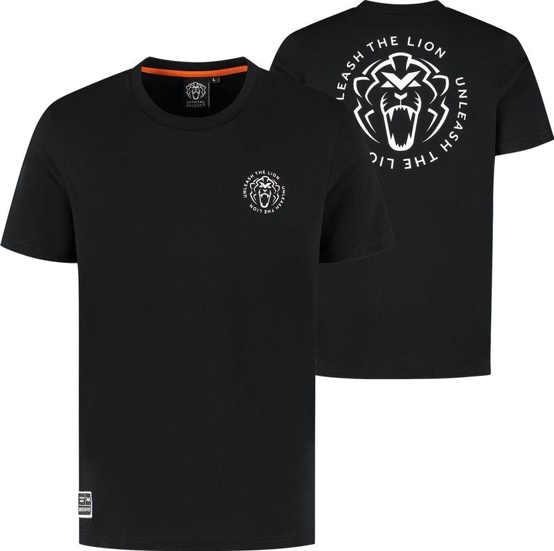 Max Verstappen - Unleash The Lion - T-shirt - Zwart